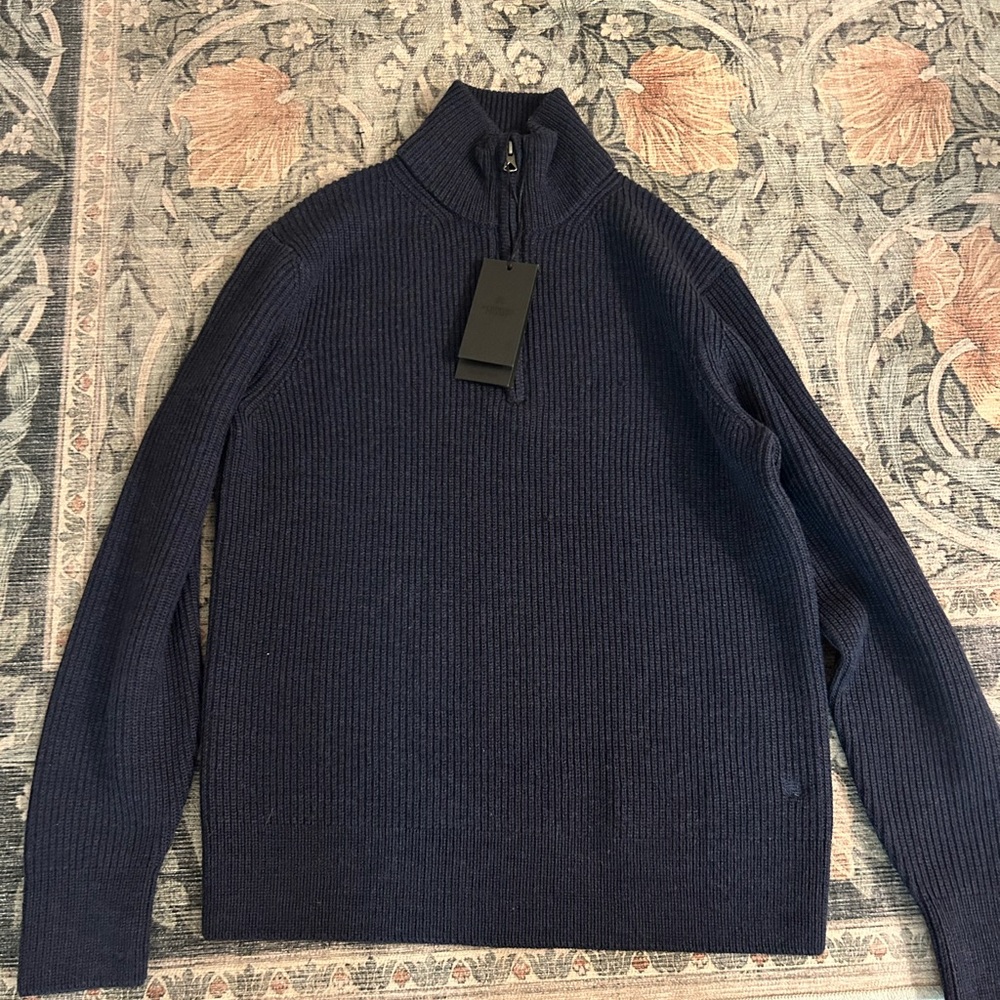 Reigning Champ Quarter Zip 100% Wool